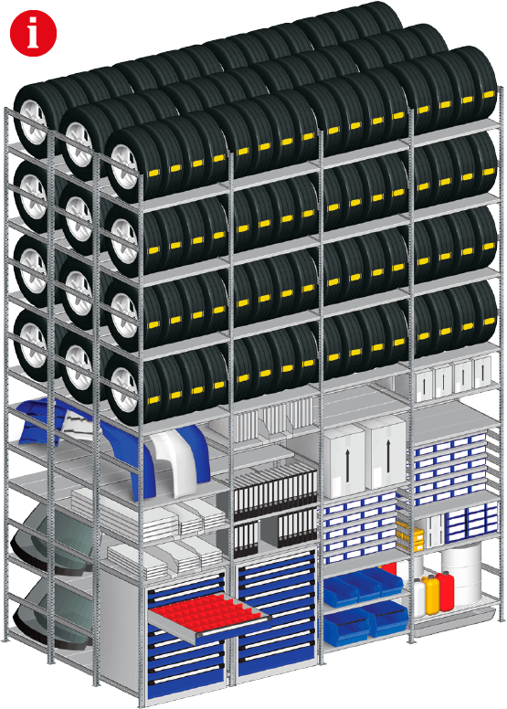 Scholz Regalsysteme Bild Teira Regal